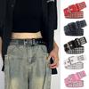 Retro Rivet Belt Punk Nightclub Rock Style Belt Trend Jeans Belt  Fashion Decoration