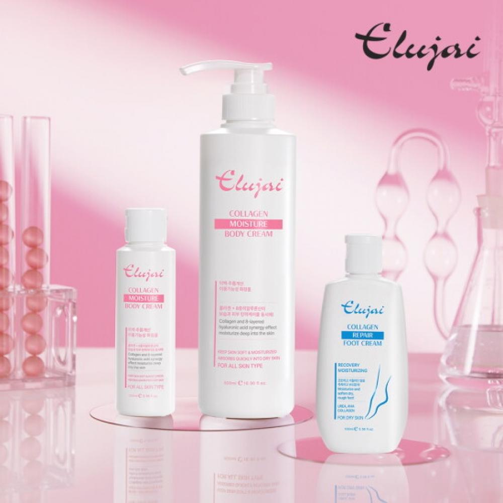 Elujai Collagen Body   Foot Cream 100ml Trial Set