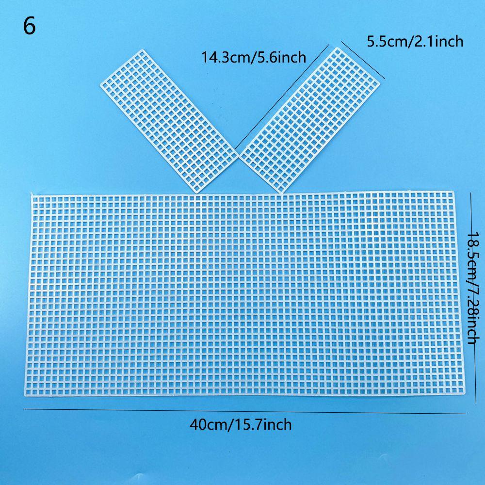 Variety Accessories Assistant Woven Material Knitted Piece Grid Plate for Weaving Bags