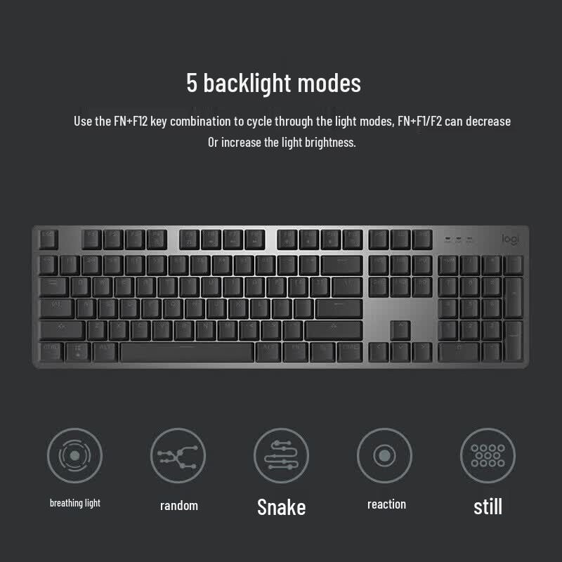 Logitech Проводная механическая клавиатура K845
