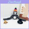 Новая плюшевая игрушка Gorilla Tag Monke, мягкая кукла с шляпой, высотой 25 см