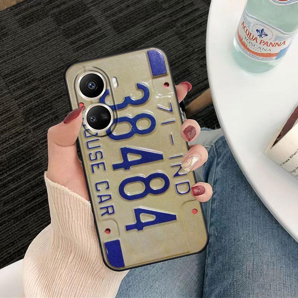 Винтажный Классический Чехол-Номер Для HUAWEI NOVA Y70 3I 7I 8I 9SE P30 Y9 HONOR 8X 9X 20 90 X5 X6B X7A X7B X8B X9 X9B X9A Чехол