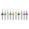 10pcs Tungsten Carbide Micro Drill Bits Set Engraving Tools for PCB Circuit Board