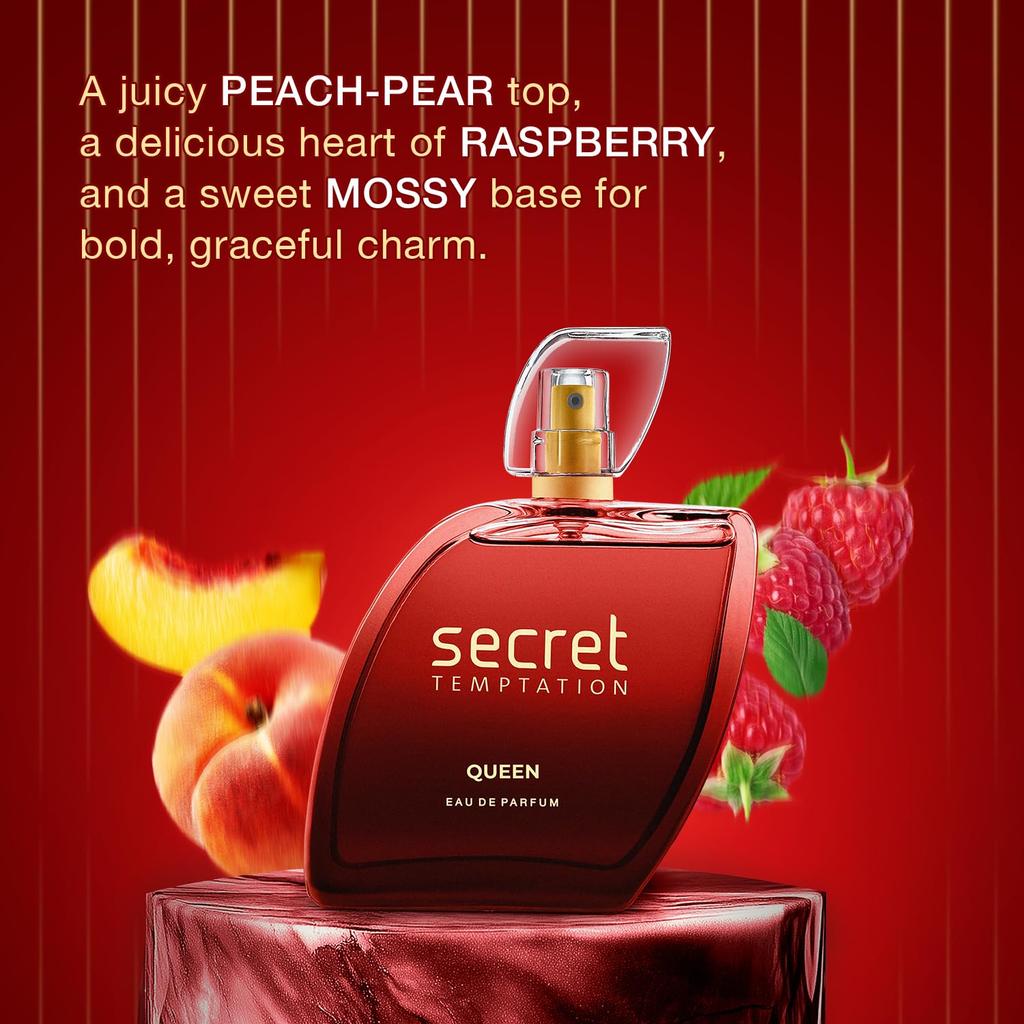 Secret Temptation Queen Парфюмерная вода для женщин 100 мл | Стойкий роскошный ароматный подарок