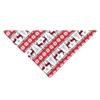 Santa Claus Pet Costume Accessories Printing Bibs Pet Bandana Collar Triangle Scarf Dog Cat