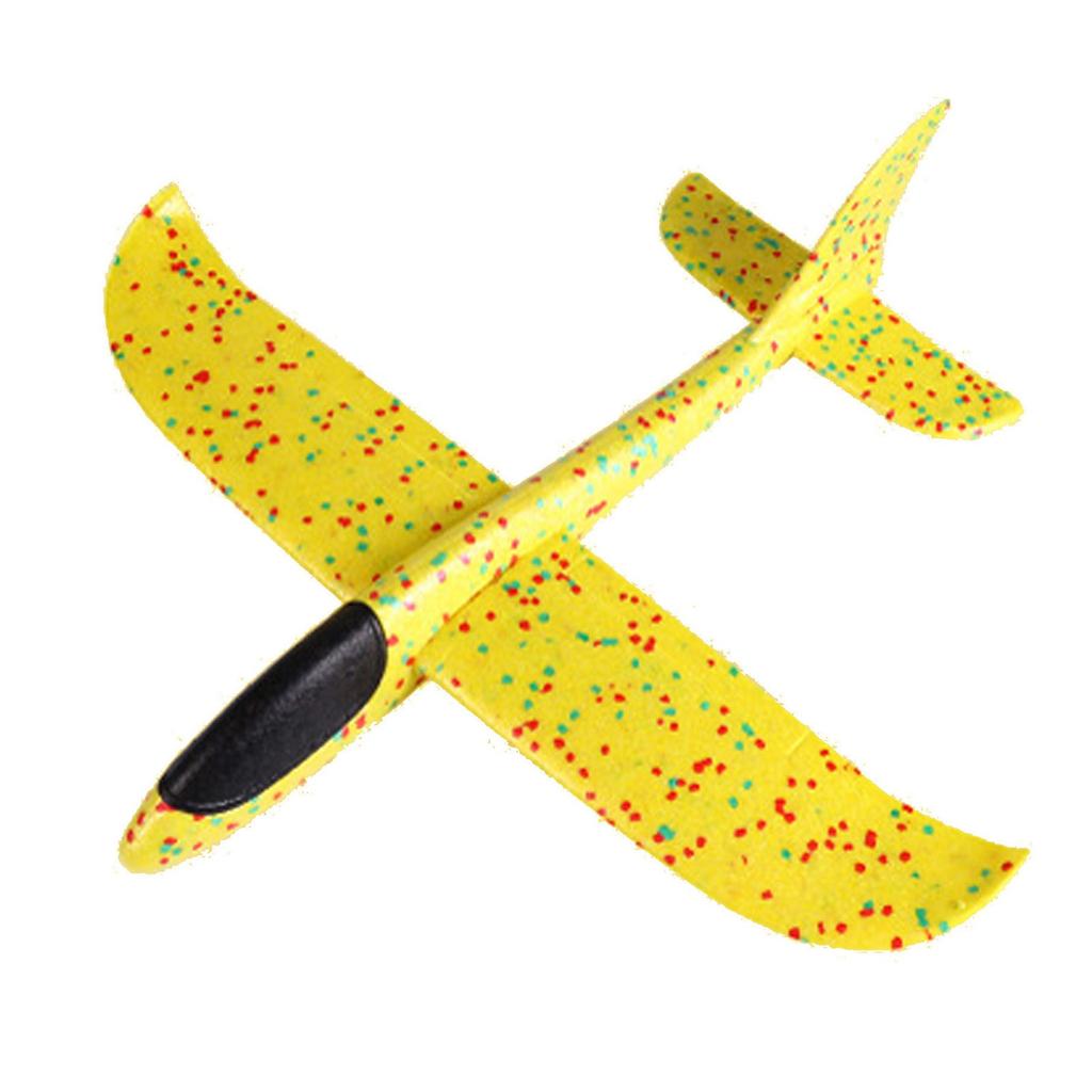 48cm Foam Glider Plane Model Lightweight Durable Foam Airplane Toy for Kids Outdoor Indoor Flying Activity Model