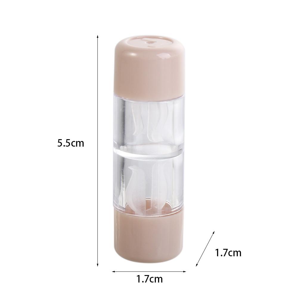 Capsule Shape Candy Color Lenses Box Storage Eye Care Contact Lens Container Contact Lens Case