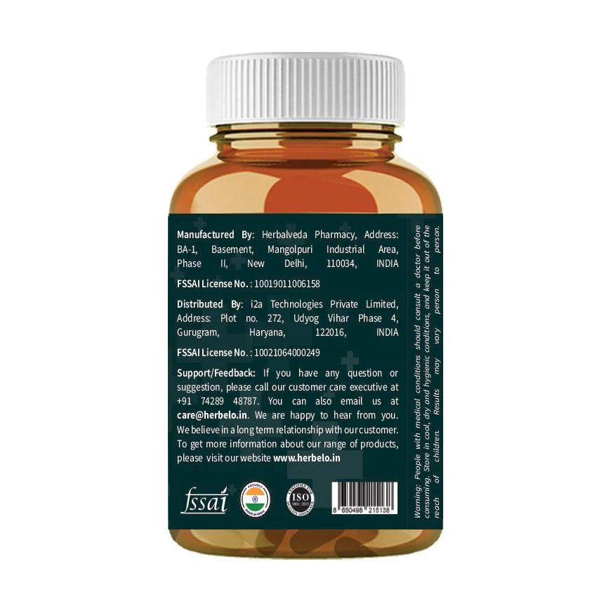 Коллаген (60 кап, 800 мг), Collagen Builder, Herbelo Organics