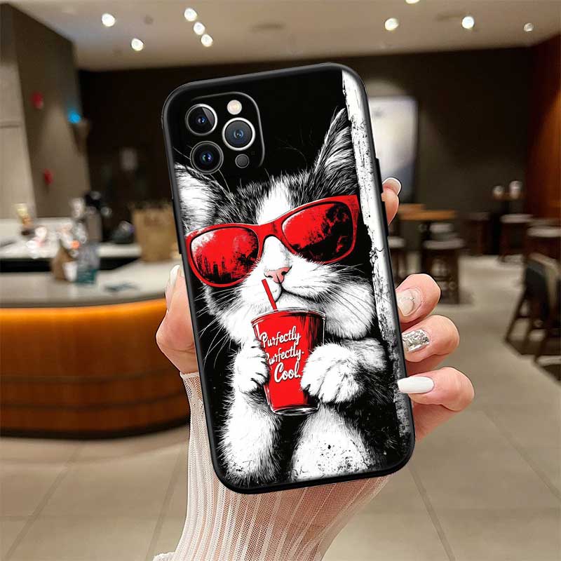 UP20 Cat Kitten Meow Shell Phone Case for Samsung Galaxy Note 10 20 S23 S24 S25 Ultra FE Plus Edge Lite A02S A35 A07 A17