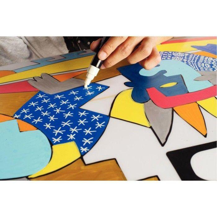 Markers - POSCA - PC5M - 16 Colors - Medium Conical Tip - Opaque - Mixed