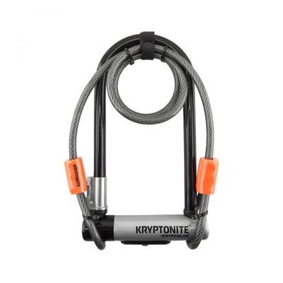 KRYPTONITE KRYPTOLOK 120 см с гибким кабелем KRYPTOLOK STANDARD WITH FLEX NEW-U 4' U-lock [предмет]