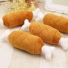 Cute Plush Toys Velvet Chicken Leg Stuffed Animals Soft Toys Interactive Sound Pet Toy