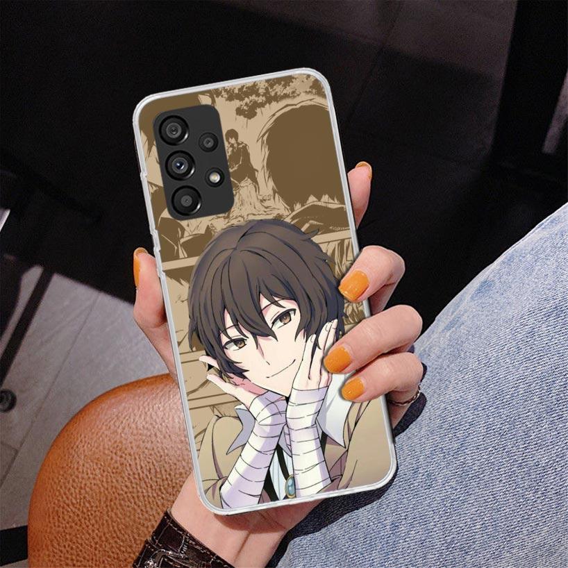 Чехол для телефона Bungo Stray Dogs Дазай для Samsung Galaxy A17 A16 A15 A14 A13 A57 A56 A55 A54 A53 A37 A36 A35 A34 A33 A26 A25 A24 A23