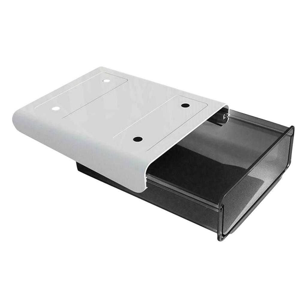 Under Desk Table Drawer Tray Organizer Hidden Storage Box Self Adhesive