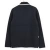 LOUIS VUITTON Black Gold Button Double Breasted Knit Jacket tops S blackUsed