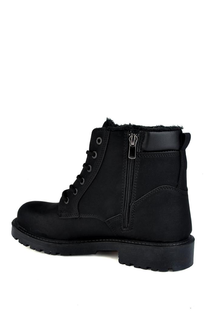 Men's Fashion Flat Heeled Booties Bootie Motor Style Boots Shoes