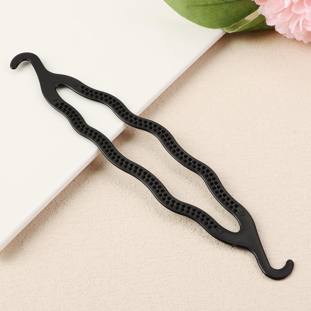 Braid Black Magic Bun Maker Styling Clip Stick Hair Twist