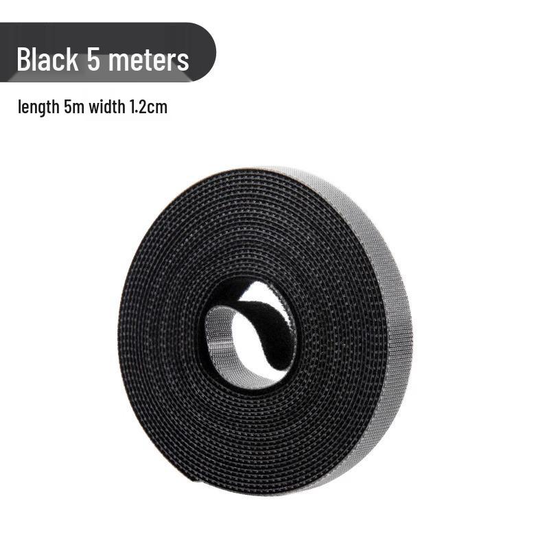 Hook and Loop Strap for Organizing Wires, Cables, and Charging Cords