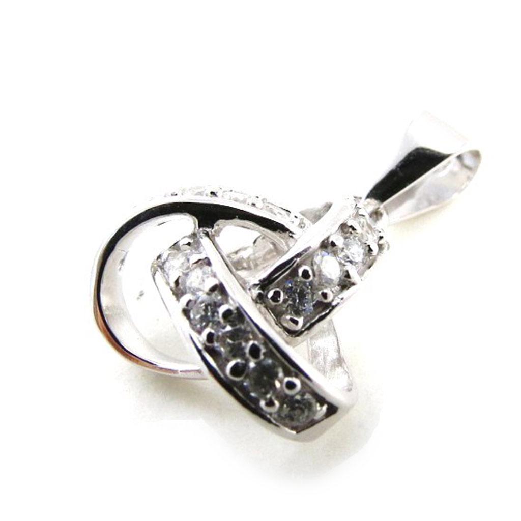 Les Trésors De Lily [J0176] - Серебряный кулон «Богиня» серебристо-белый (родиевое покрытие) - 13 мм