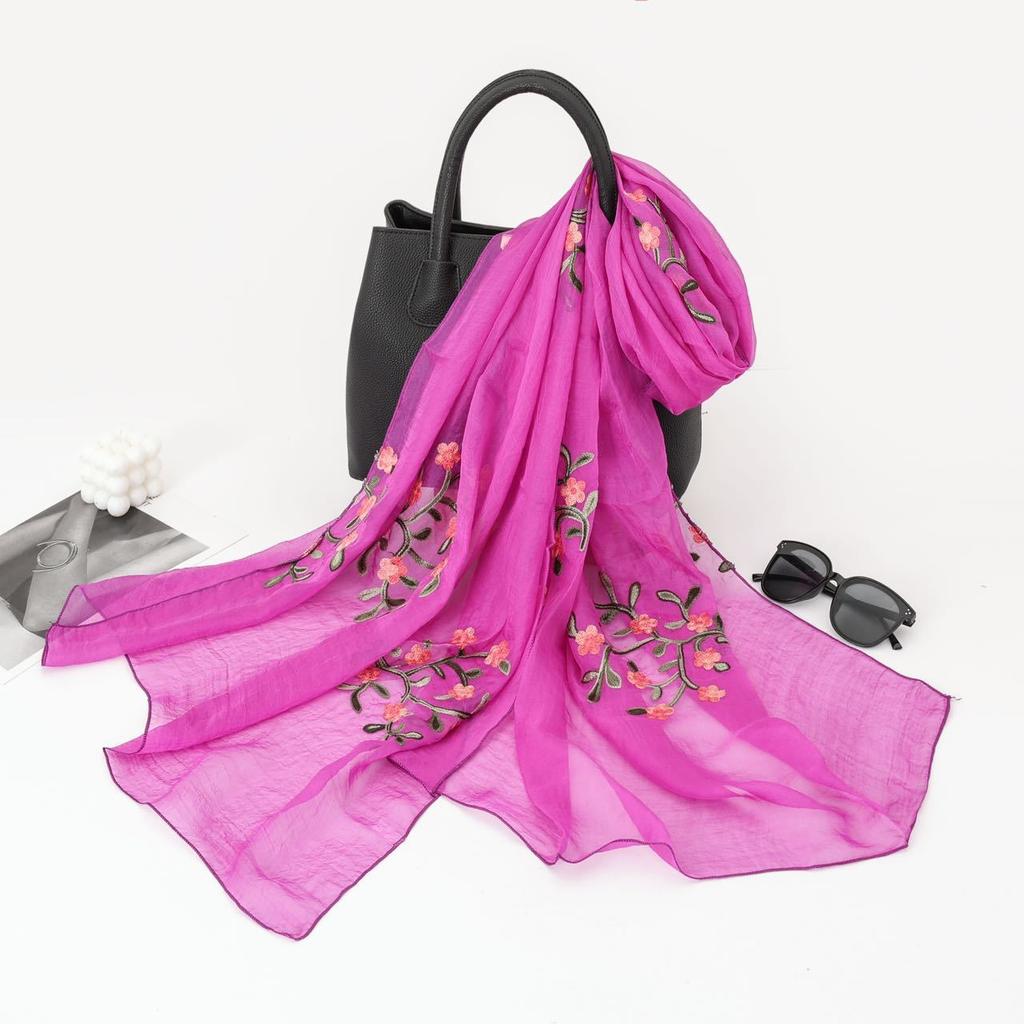 Bohemian Shawl Scarf Scarf Chinese Style Embroidered Travel Outfit Scarf Souvenir Gift