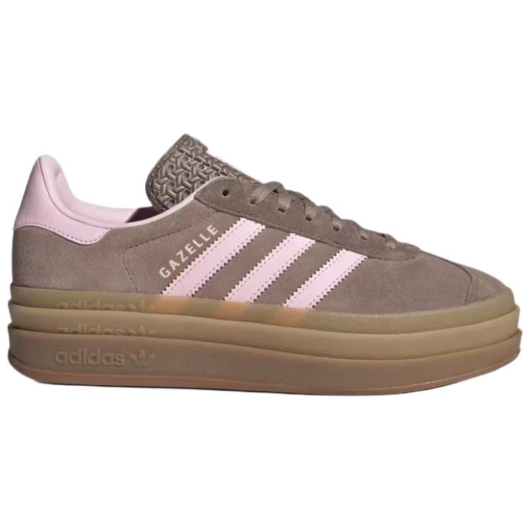 Gazelle Wmns Adidas Originals Bold 'Trace Brown Clear Pink Earth Strata' Женские JQ6436