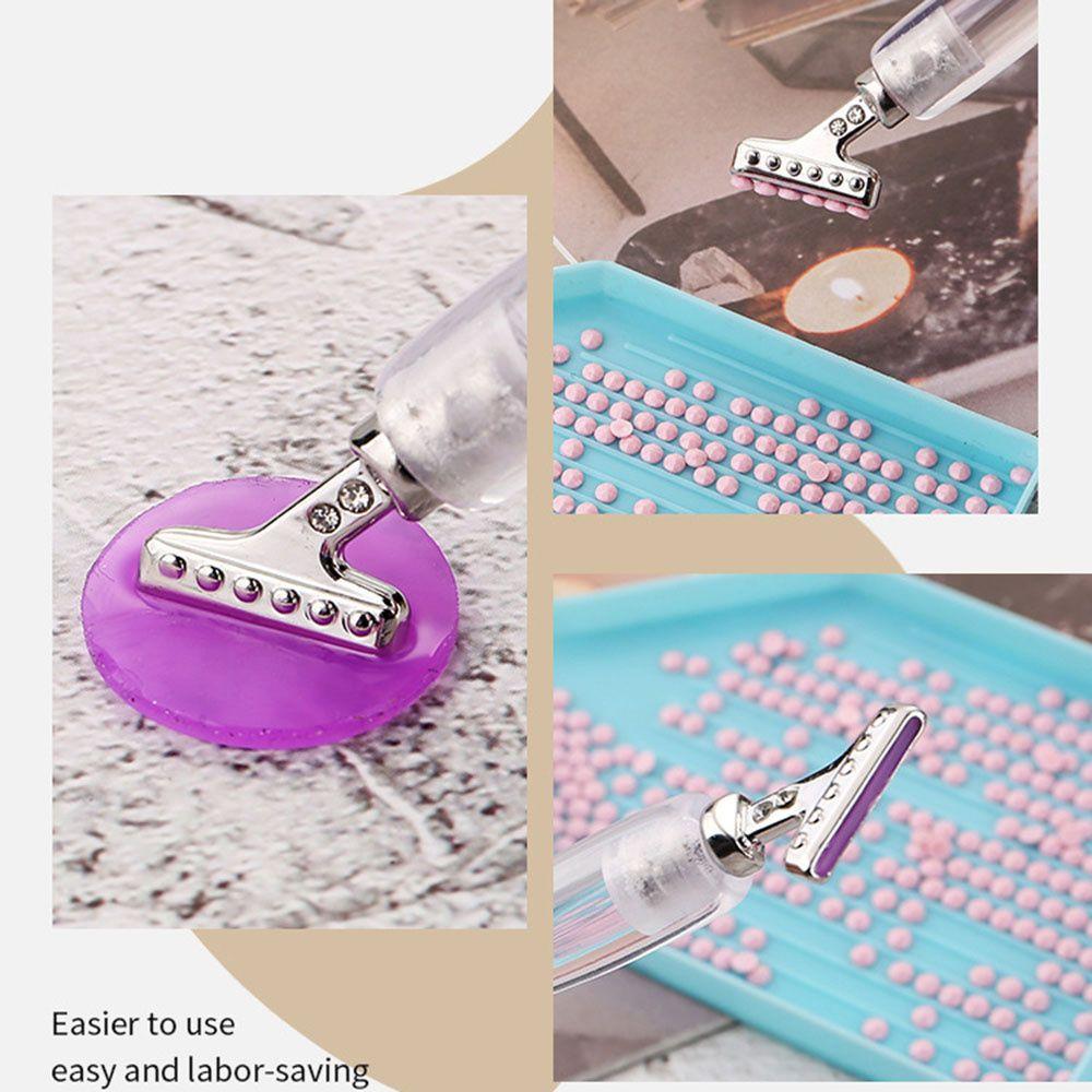 Многоместные насадки для дизайна ногтей, наконечники для ручек с алмазной росписью, наконечники для сверл, сменные насадки для ручек