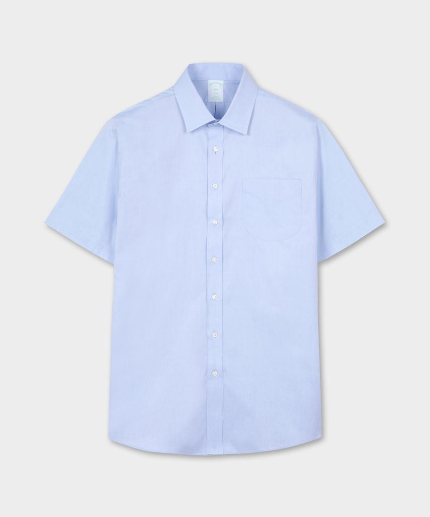 BROOKS BROTHERS Рубашка с коротким рукавом Ainsley Non-Iron (Светло-синий) (Bbtdmf0252M)