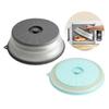 Microwave Cover For Food, Collapsible Microwave Splatter And Plate Covers Easy Grip Lid And Food Strainer Dishwasher Safe