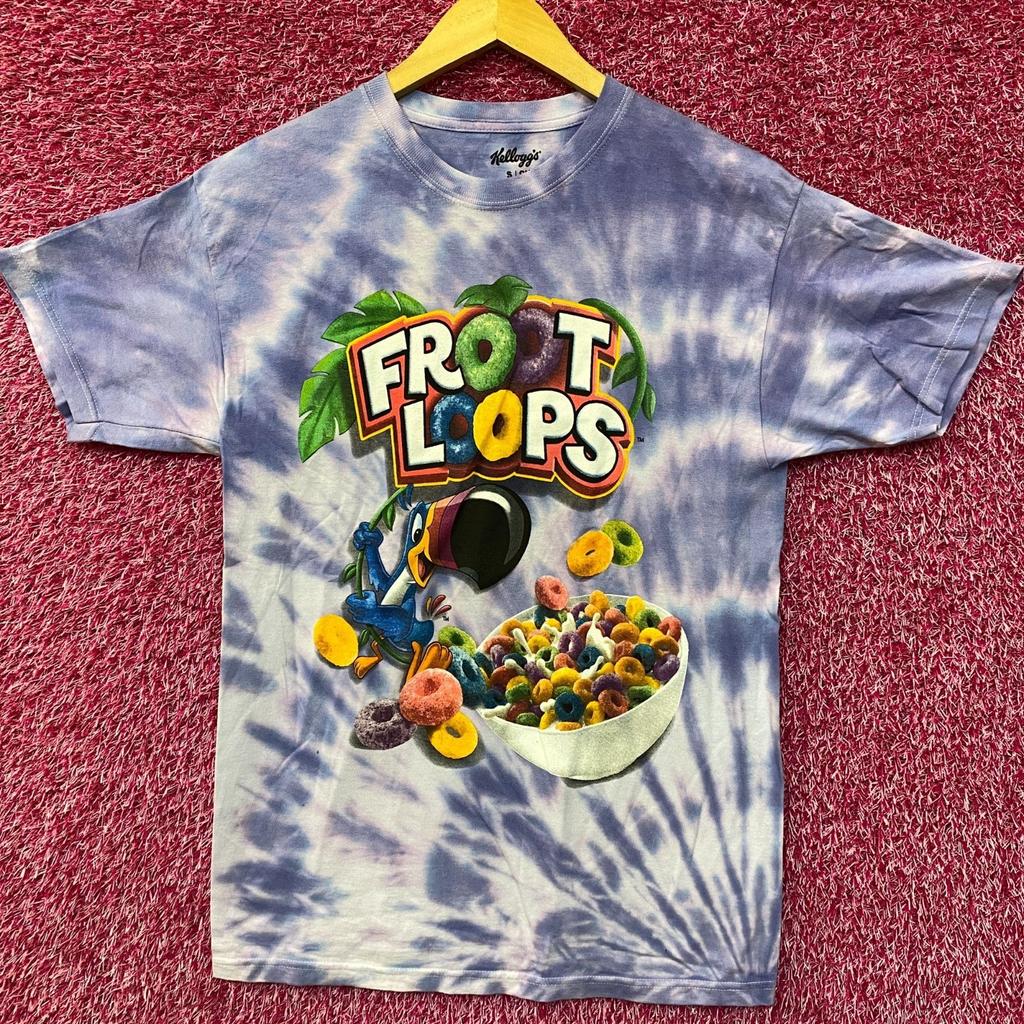 Футболка Kellogg's Froot Loops Тукан Сэм Тай-дай Размер S