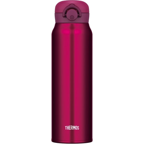 Thermos Vacuum Insulated Portable Mug with One-Touch Opening, 750ml, Wine Red, JNR-750 WNR