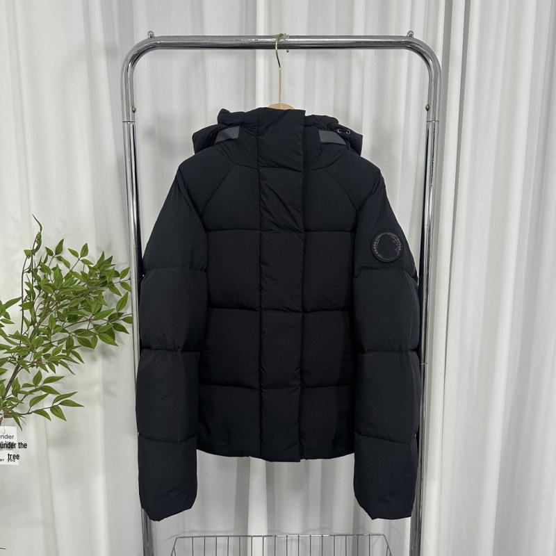 Пуховая куртка с капюшоном Уян Наны: Съемный, Ветрозащитный, Водонепроницаемый, Теплый, Унисекс