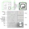 Tuya WiFi Smart Thermostat with Power Monitoring, Voice Control for Film Infrared Electric Warm Floor Heating System, 16A
