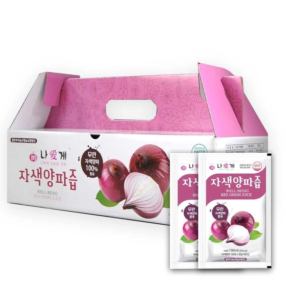 Jeonnam Consumer Cooperative Muan Purple Onion Juice 100ml 30 packs 60 packs 90 packs 120 packs 60 pcs