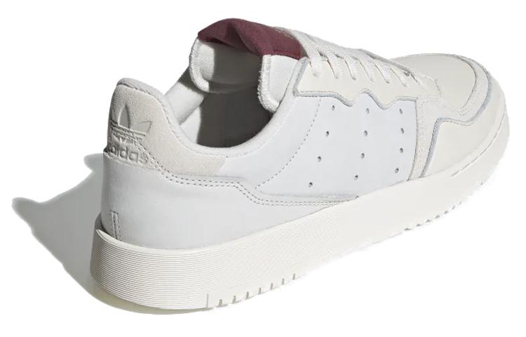 Supercourt Adidas Originals 'Chalk White Burgundy' EF5868