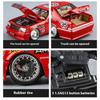 Масштаб 1/24 Mercedes Benz S W140 320SEL Модифицированная версия Сплав Литая модель автомобиля Украшение для рабочего стола компьютера Подарок на день рождения для друга
