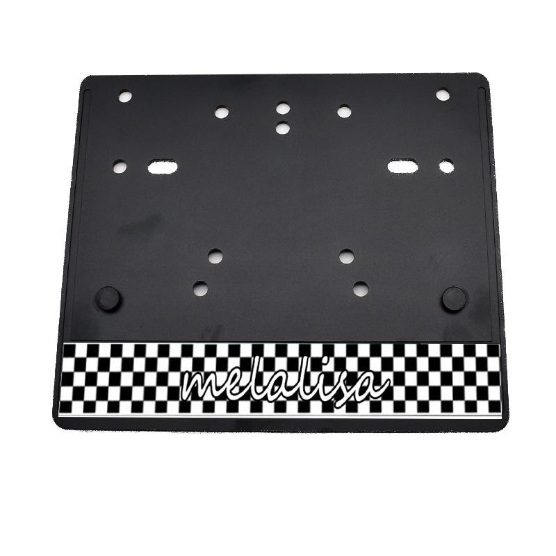 Southern Mona Lisa License Plate Holder - Melalisa150 Aluminum Alloy Frame