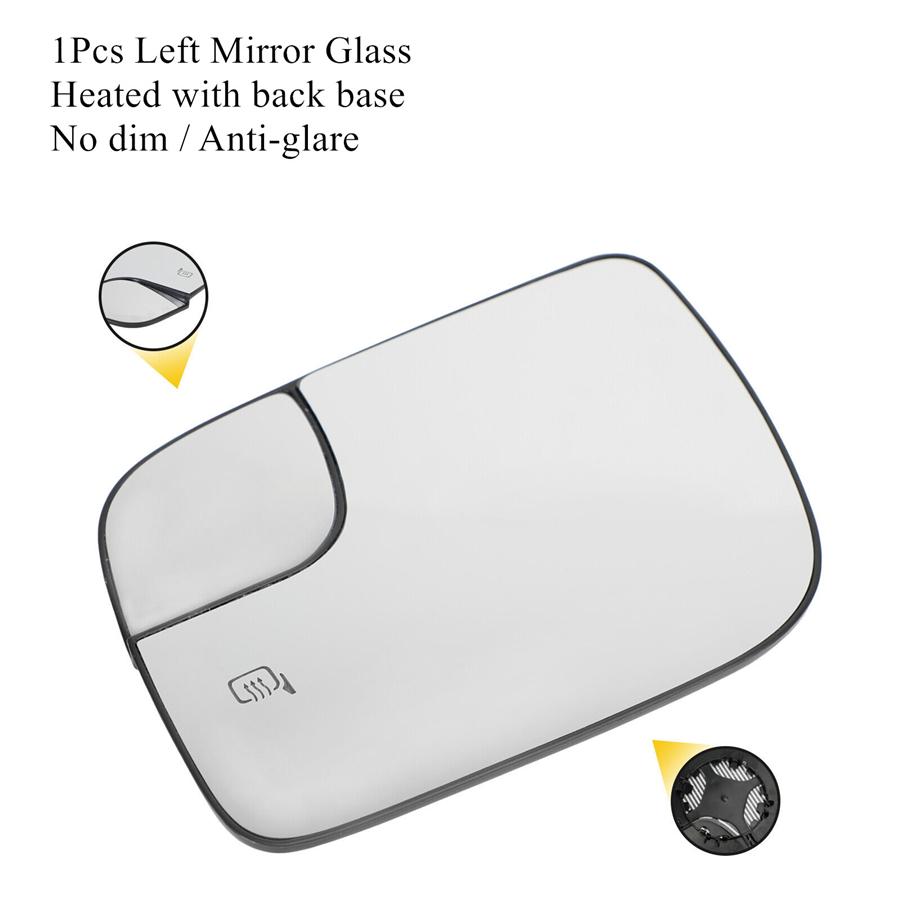Зеркальное стекло левого бокового зеркала с подогревом для Ford Explorer 2011-2019