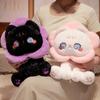 30 см Милые Плюшевые Игрушки Кошки Набитые Мягкие Кавайные Цветочные Куклы Кошки для Подарков на День Святого Валентина и День Рождения