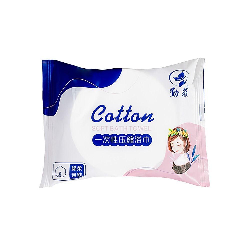 Одноразовое банное полотенце из хлопчатобумажной ткани, супер впитывающее очищающее полотенце для путешествий, спортивного бизнеса