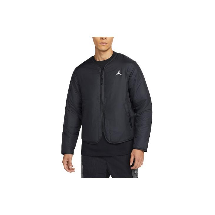 Jordan Съемная хлопковая куртка Gore-Tex 2-в-1 с термо-капюшоном и большими карманами, мужская верхняя одежда, черная DC0063-010