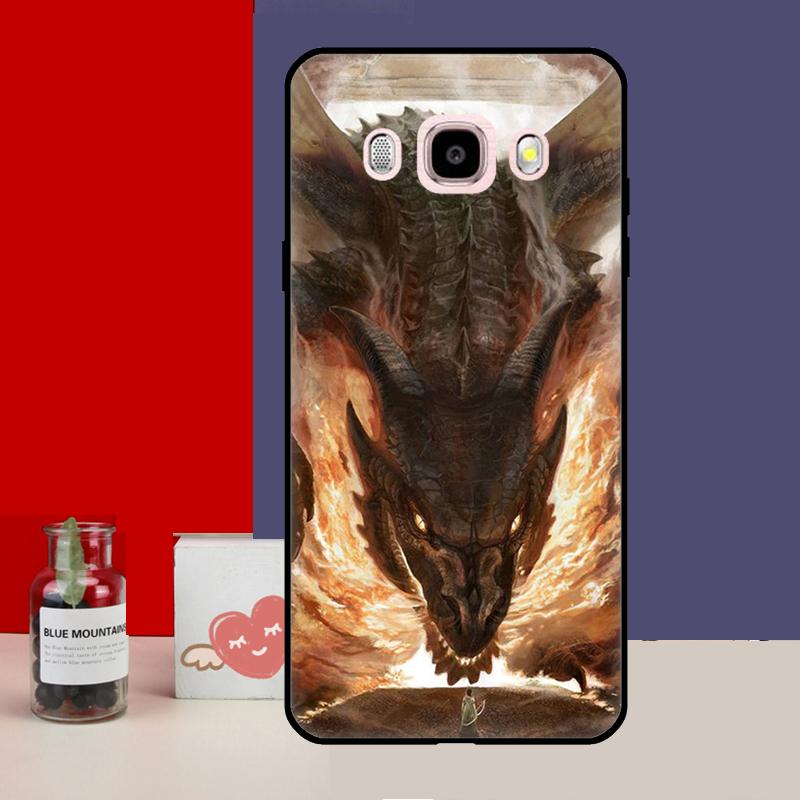 Прохладный художественный чехол с драконом для Samsung Galaxy J4 J6 Plus 2018 J8 A6 A7 A8 A9 J1 A3 A5 2016 J3 J5 J7 2017
