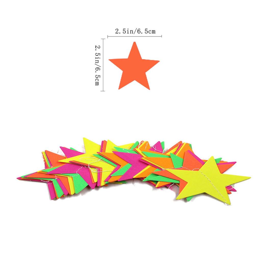 Star-Shaped Sequin Decorations for Weddings and Parties