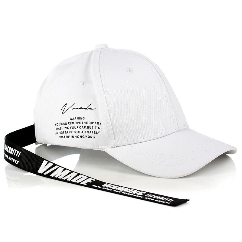Star Jackson Yee Hat Long Strap Yellow Strap Alphabet Cap Schoolboy Baseball Cap Sun Cap