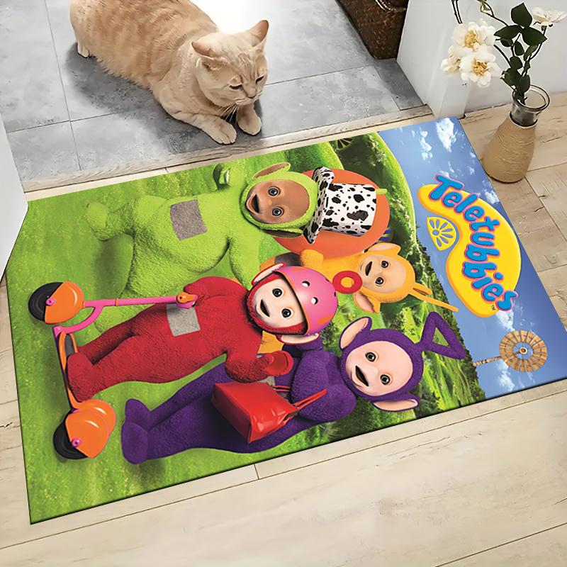 1Pc Rainbow Friends Parade Carpet Rug Customizable Soft Washable Antislip Home Living Room Sofa Mats Personalized Rug 0917103