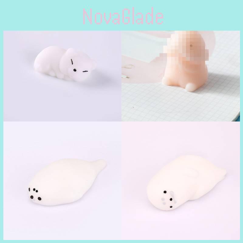 Cute Animal Fidget Toy With Soft Silicone Material For Anxiety Relief And Play
