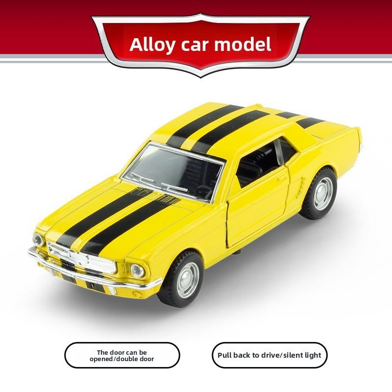 Childrens Alloy Vintage Classic Car Model With Retractable Function For Playroom Decor