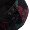 Fashion Big Plaid Patchwork Beret Retro Style Casual Style Flat Cap Hip Hop Design Newsboy Hat For Spring Autumn