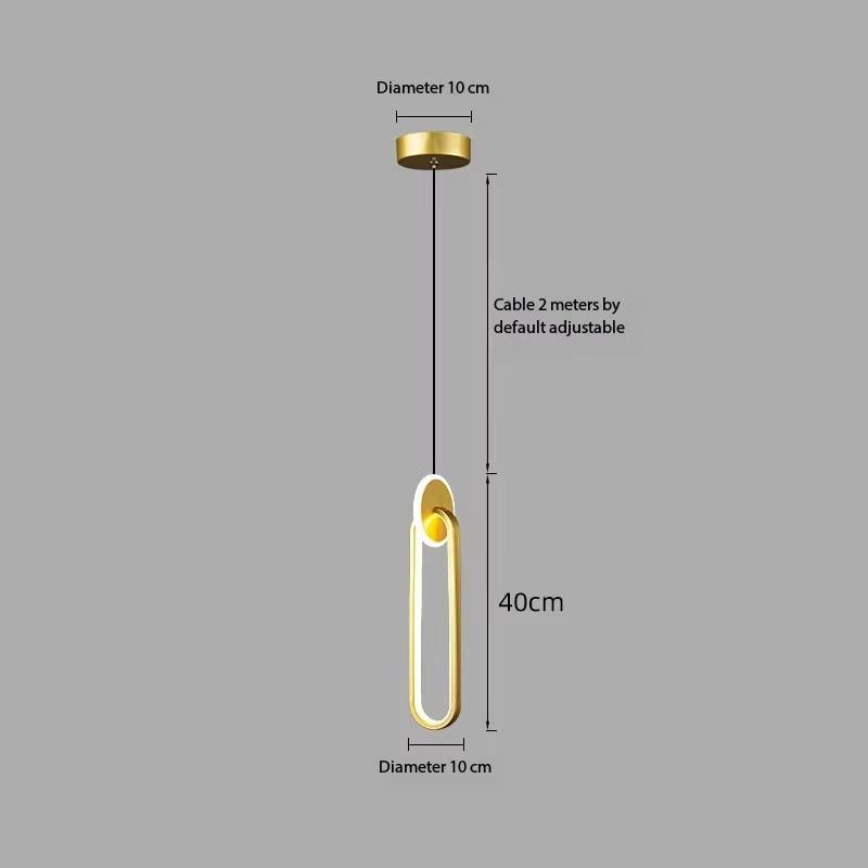 Скандинавские светодиодные простые золотые черные подвесные светильники люстра подвесные светильники для спальни прикроватные для чтения ресторан бар декоративные