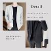 Tailored Jacket Suit Casual Jacket Outerwear Short Short Length Formal Hoodless Coat Pockets Collared Collared Long Sleeve Open Front Business Work