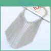 Multi Retro Fashionable Layer Tassel Design Women Metal Necklace Sweaters For